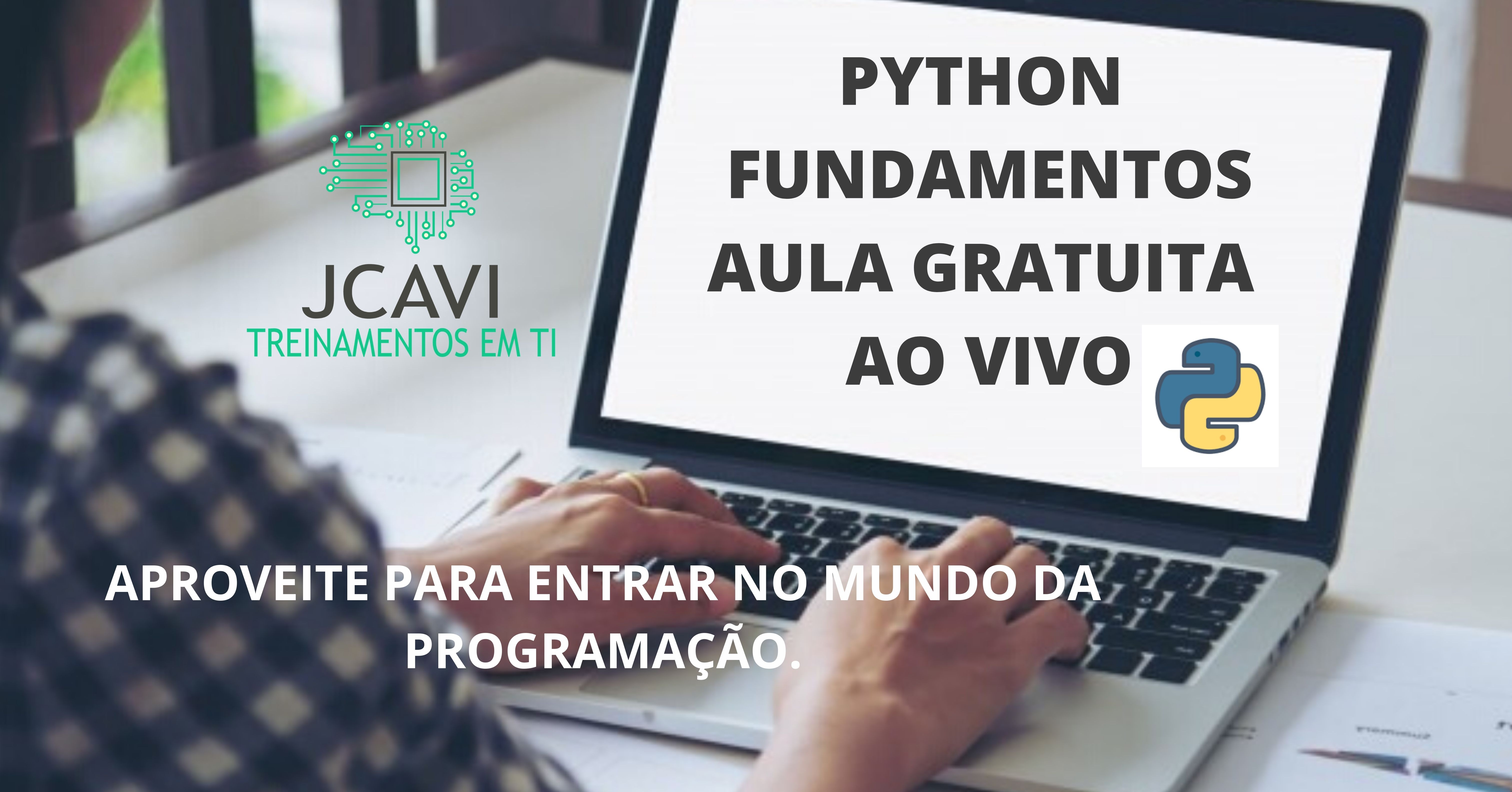 PYTHON FUNDAMENTOS - AULA AO VIVO - GRATUITA - COM CERTIFICADO - Sympla