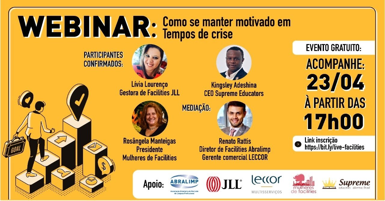 Como se manter motivado em tempos de crise - online - Sympla