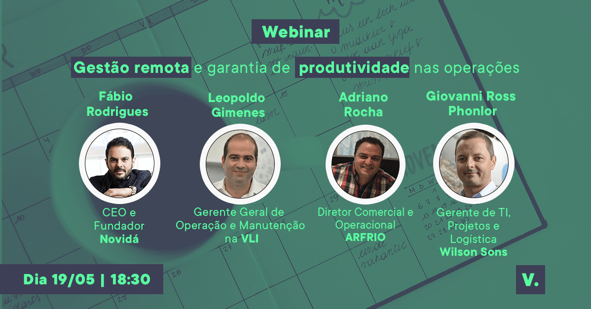 Gestão remota e garantia de produtividade nas operações - online - Sympla