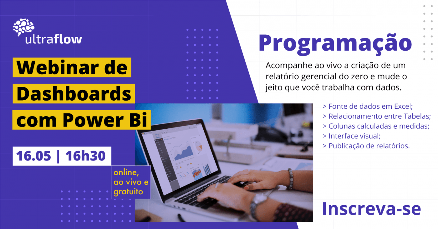 Webinar de Dashboards com Power BI - online - Sympla