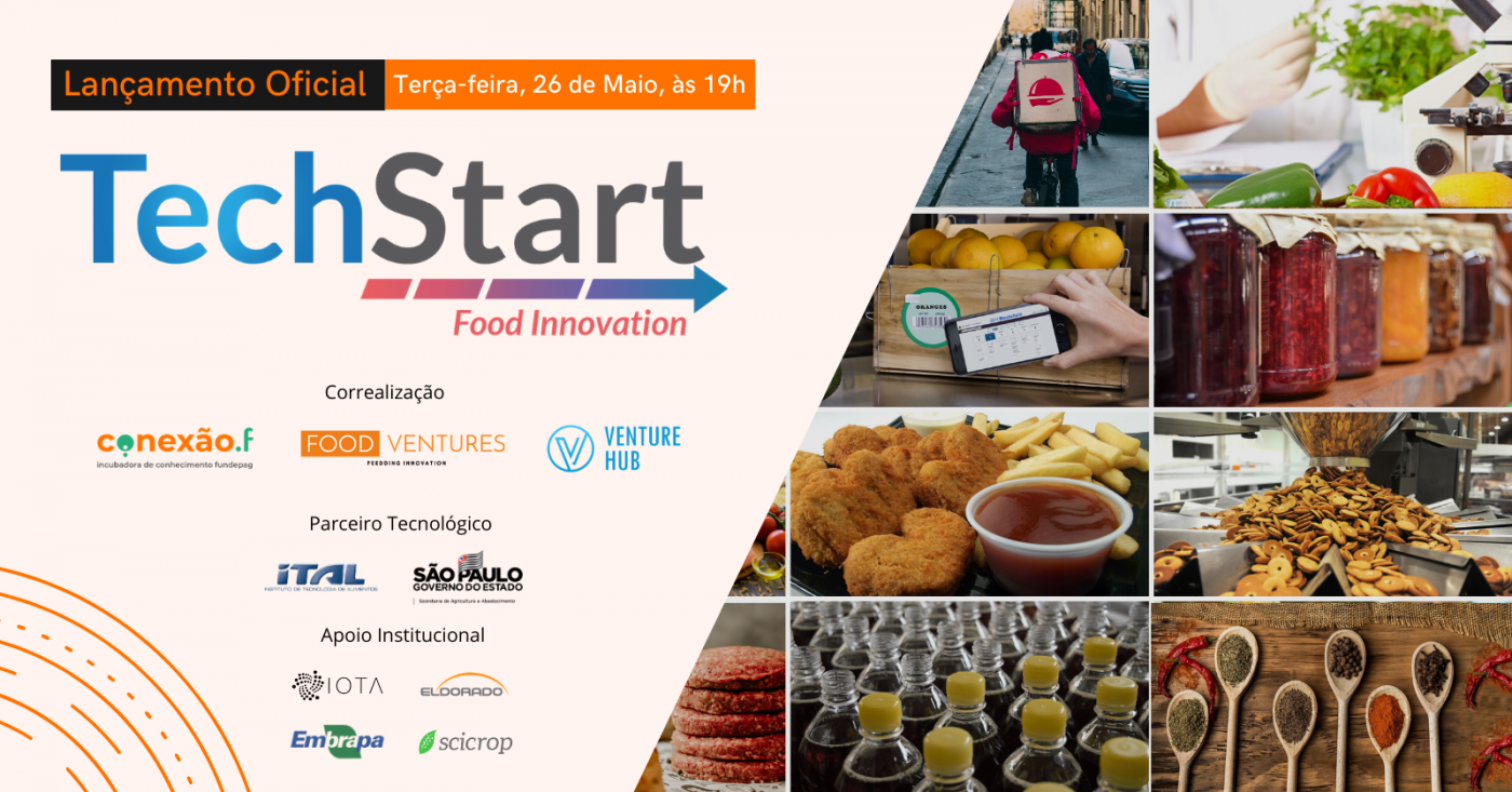 Techstart Lançamento TechStart Food Innovation - online - Sympla
