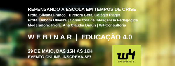 REPENSANDO A ESCOLA EM TEMPOS DE CRISE - online - Sympla
