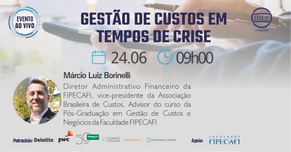 Gestão de Custos em Tempos de Crise - online - Sympla