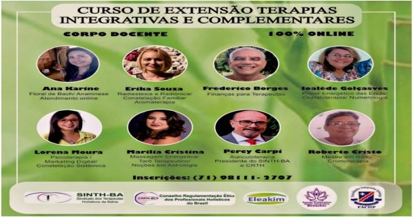 Curso Online de Terapias Integrativas Complementares com Certificação ...