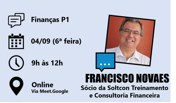 Workshop Finanças - Parte 1 em São José dos Campos - Sympla