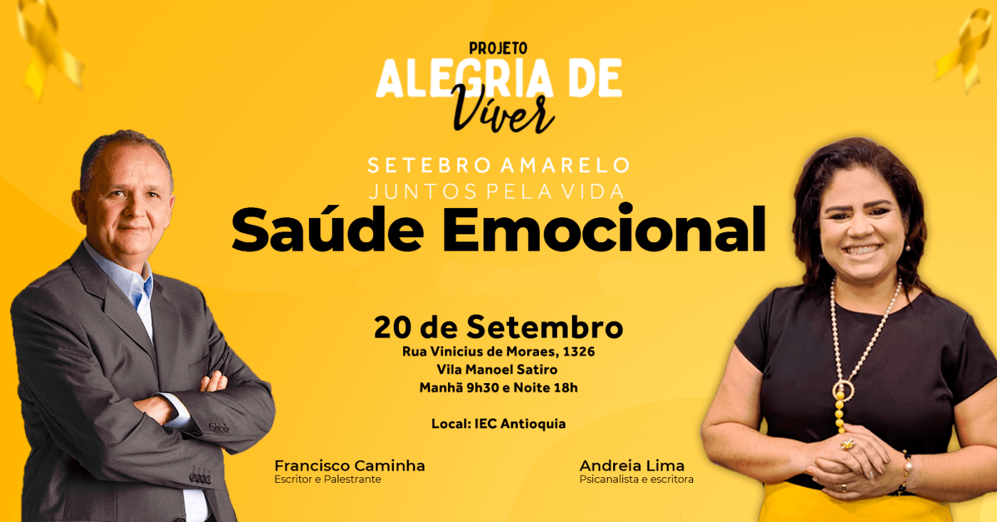 SETEMBRO AMARELO | Juntos pela vida em Fortaleza - Sympla