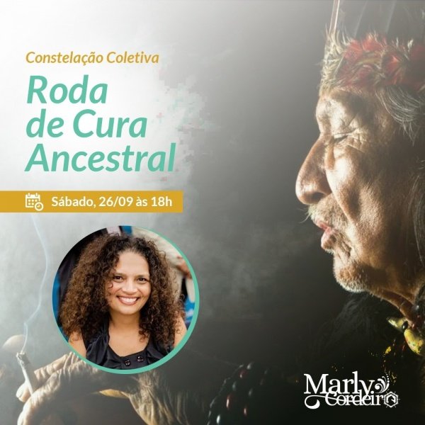 Ancestral Roda Roda de CURA Ancestral - Marly Cordeiro em Santos - Sympla