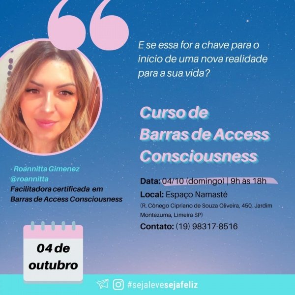CURSO BARRAS DE ACCESS em Limeira Sympla
