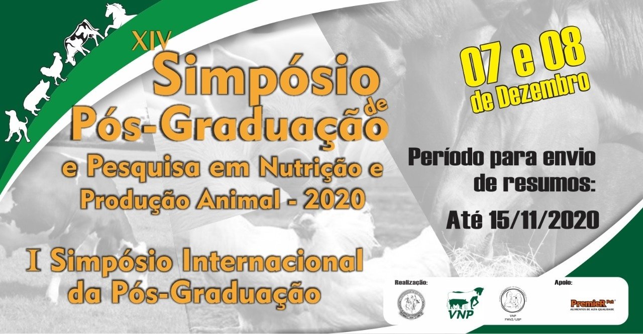 XIV Simpósio de Pós-Graduação e Pesquisa em Nutrição e Produção Animal ...