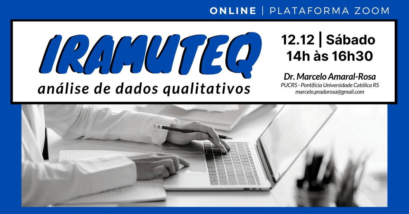 IRaMuTeQ - Análise de Dados Qualitativos - online - Sympla