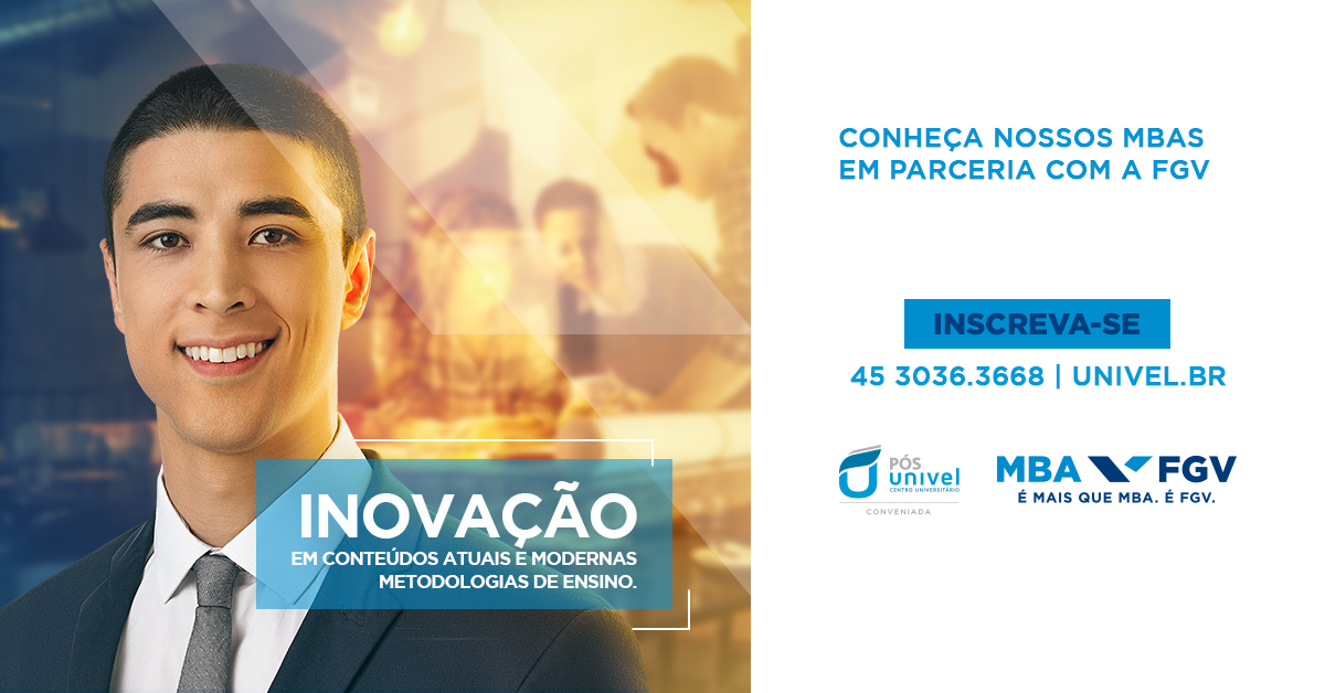 Inscrição para cursos PÓS FUNDAÇÃO GETÚLIO VARGAS (FGV) 2021 Sympla
