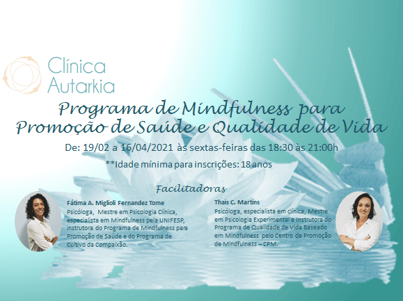 Programa de Mindfulness para Promoção de Saúde e Qualidade de Vida ...