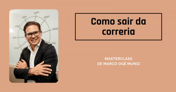 Imagem do evento Como sair da correria