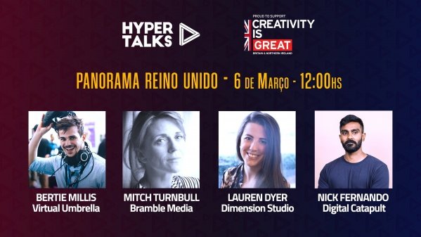 Hyper Talks - Panorama Reino Unido - online - Sympla