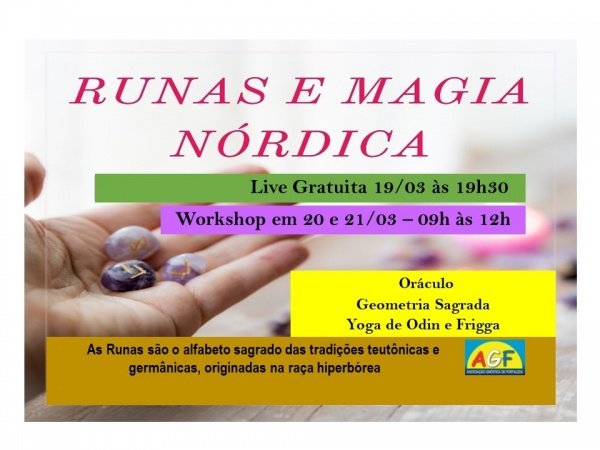 RUNAS NÓRDICAS - ORÁCULO, MAGIA E BIOENERGIA SAGRADA - online - Sympla