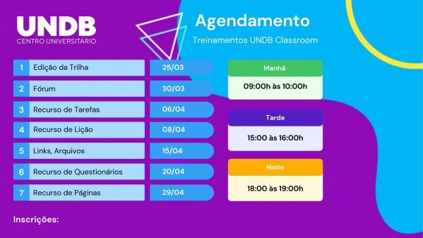 Treinamento De Docentes UNDB Classroom 2021 1 Em S o Lu s Sympla Treinamento De Docentes UNDB Classroom 2021 1 Em S o Lu s Sympla