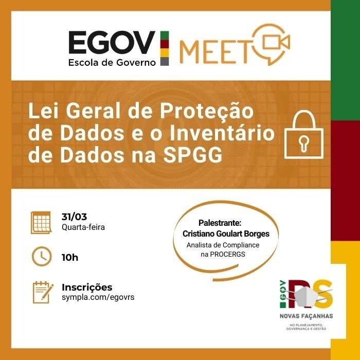 Lei Geral de Proteção de Dados e o Inventário de Dados na SPGG - online ...