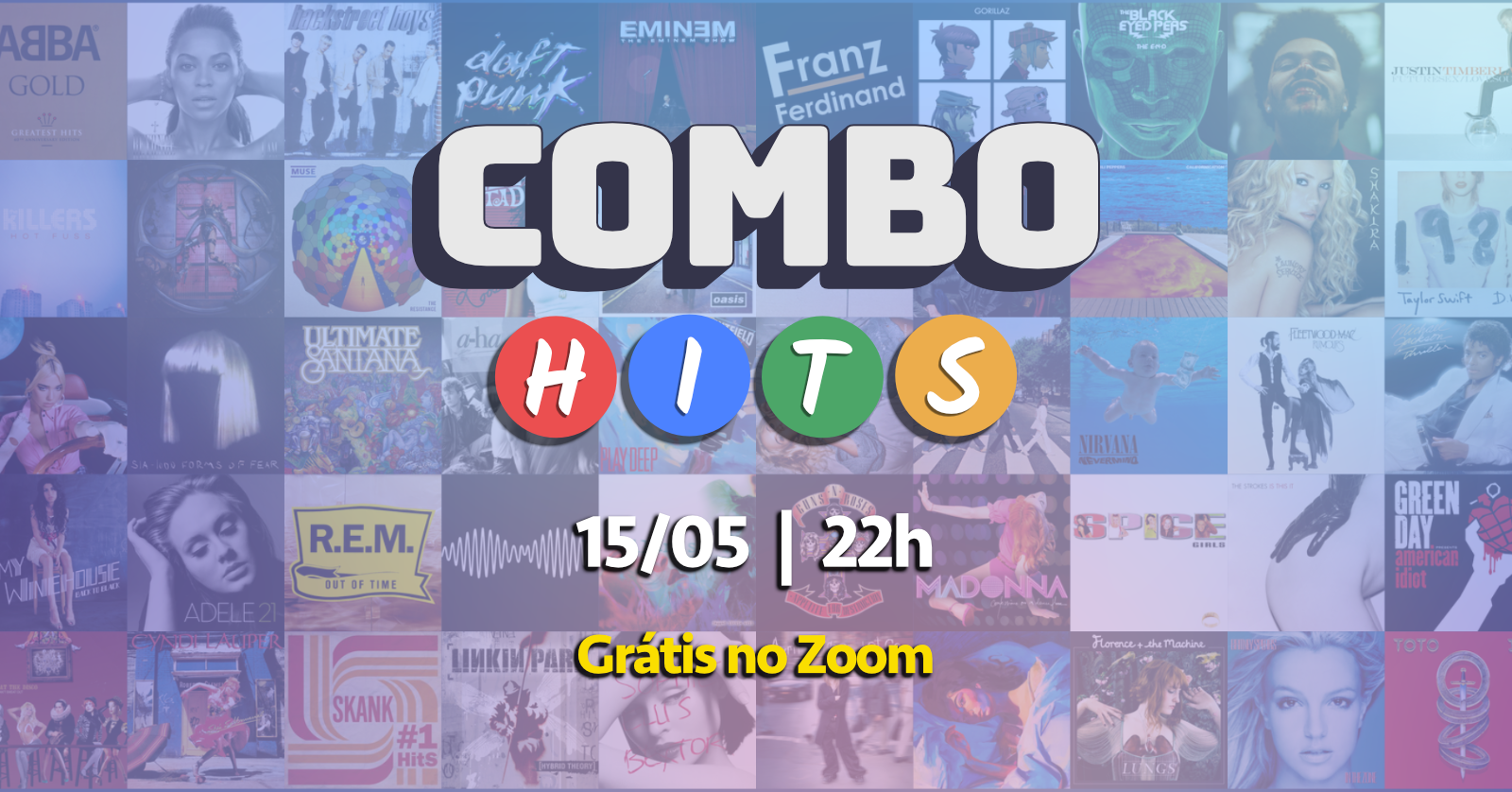Combo Hits no Zoom 10ª edição Sympla