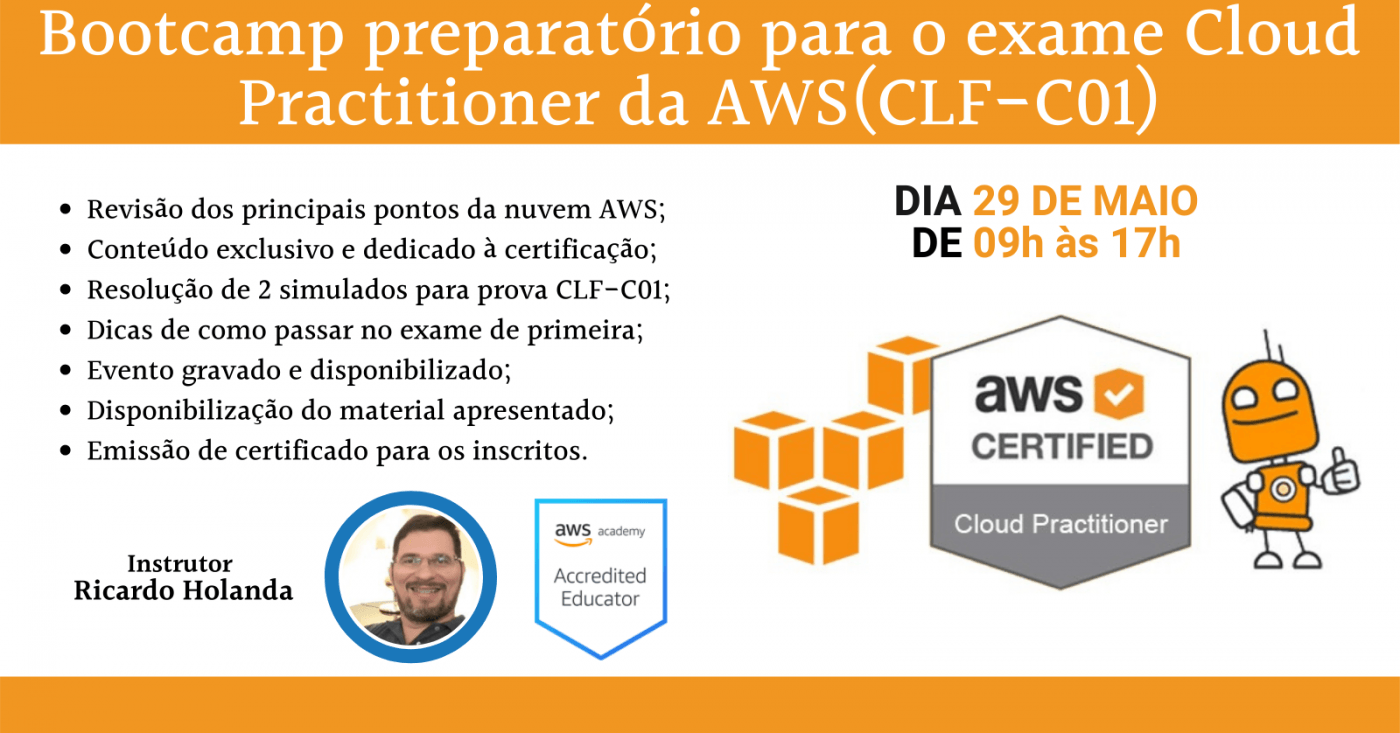 Bootcamp preparatório para o exame de certificação AWS Cloud ...