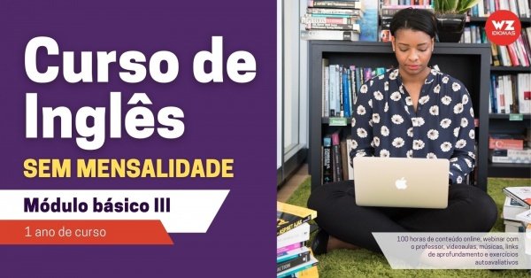 Imagem do evento Curso de Inglês - Módulo Básico III