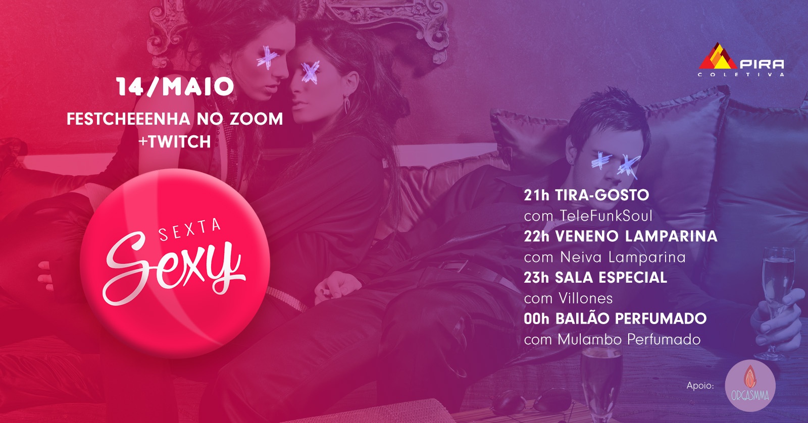 SEXTA SEXY #6 - online - Sympla