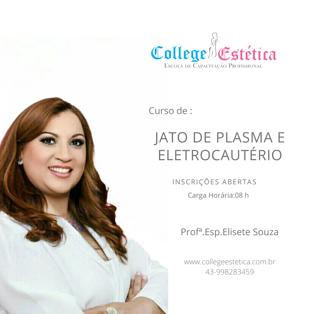 Curso De Estética Avançada Jato De Plasma E Eletrocautério Em Curso De Estética Avançada Jato De Plasma E Eletrocautério Em