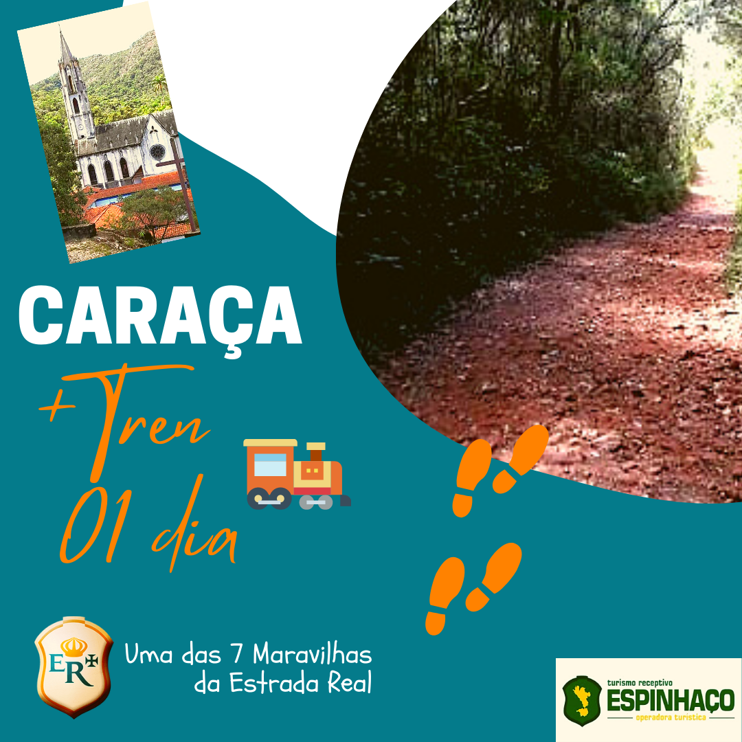 Caminho dos Diamantes / Santuário do Caraça 01 dia