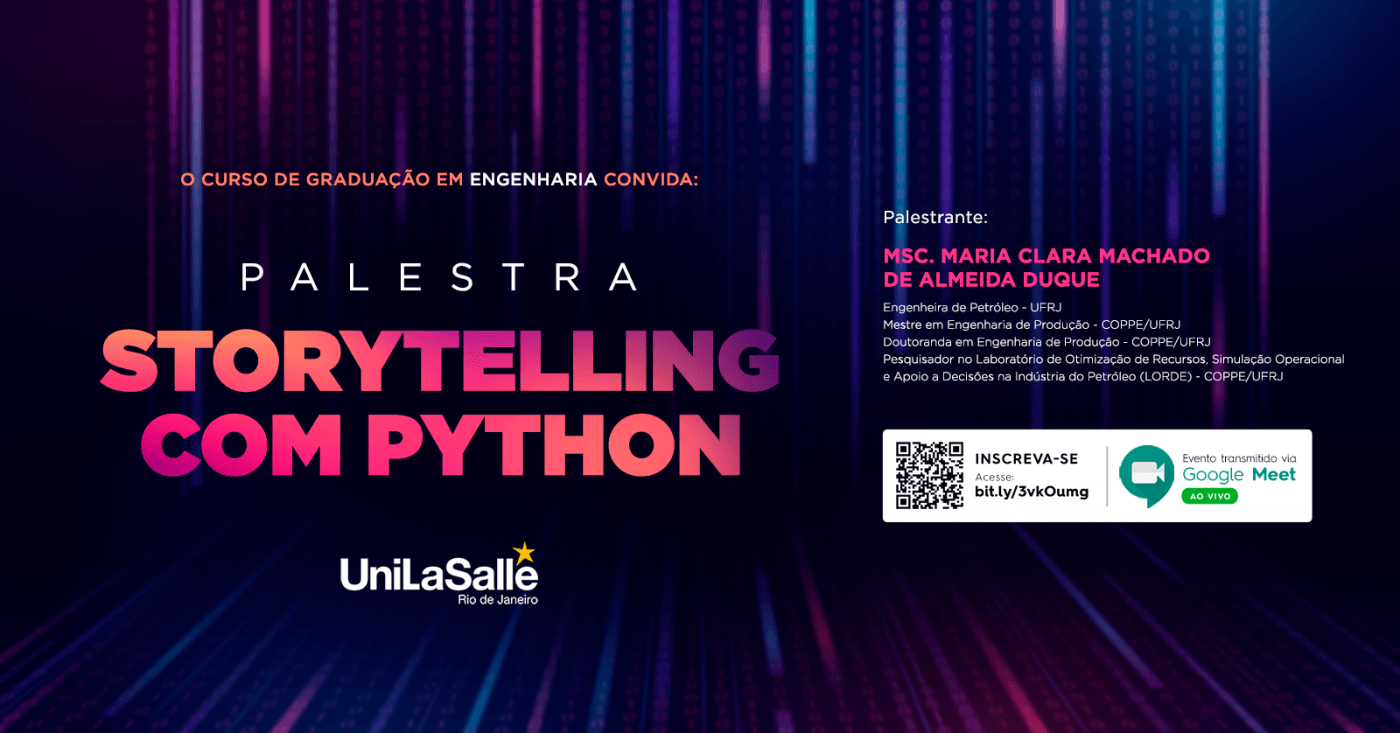 [EVENTO] Storytelling com Python - online - Sympla
