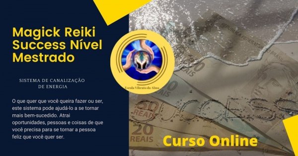 Imagem do evento Magick Reiki Success Nível Mestrado