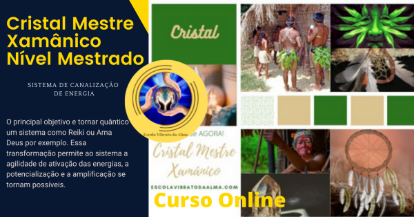 Imagem do evento Cristal Mestre Xamânico Nível Mestrado