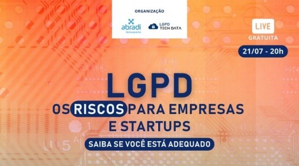 LGPD RISCOS PARA EMPRESAS E STARTUPS Online Sympla