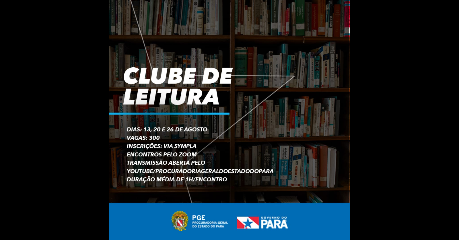 Clube De Leitura CE PGE PA Sympla