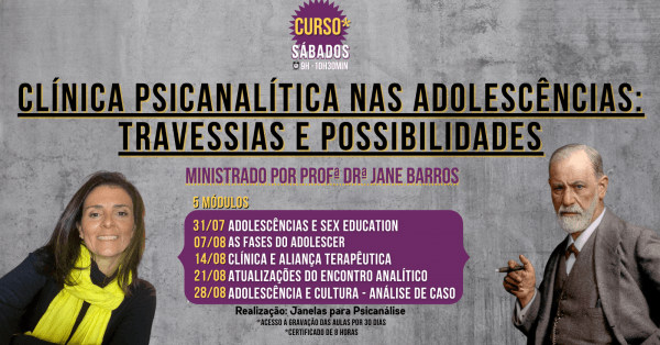 Imagem do evento Clínica Psicanalítica nas Adolescências