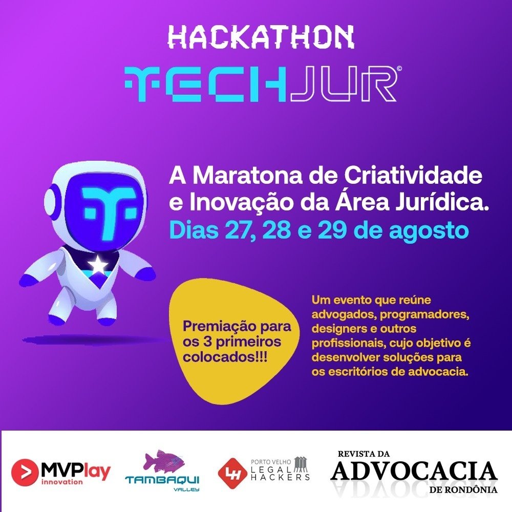 Hackathon TechJur - online - Sympla