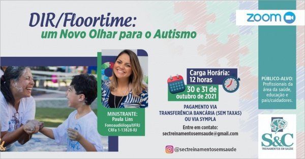 DIR/Floortime: um novo olhar para o Autismo - online - Sympla
