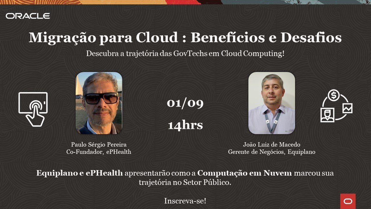 Migração para Cloud - Benefícios e Desafios - online - Sympla