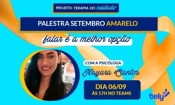Setembro Amarelo - online - Sympla