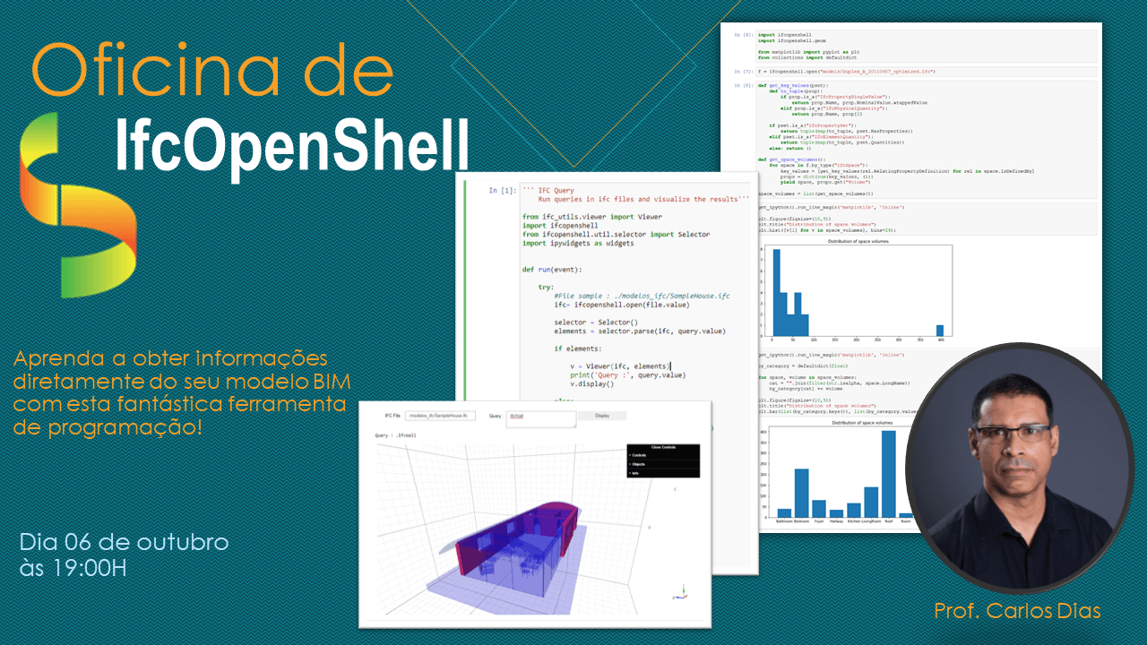 Oficina de IfcOpenShell - Obtendo informações diretamente do modelo BIM ...