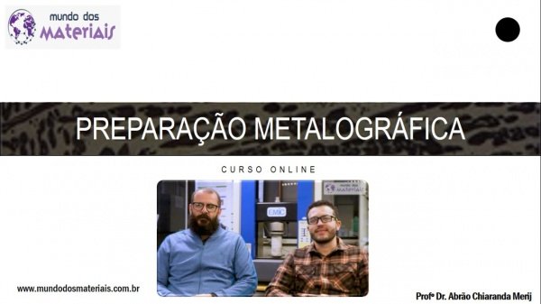 Imagem do evento Preparação Metalográfica