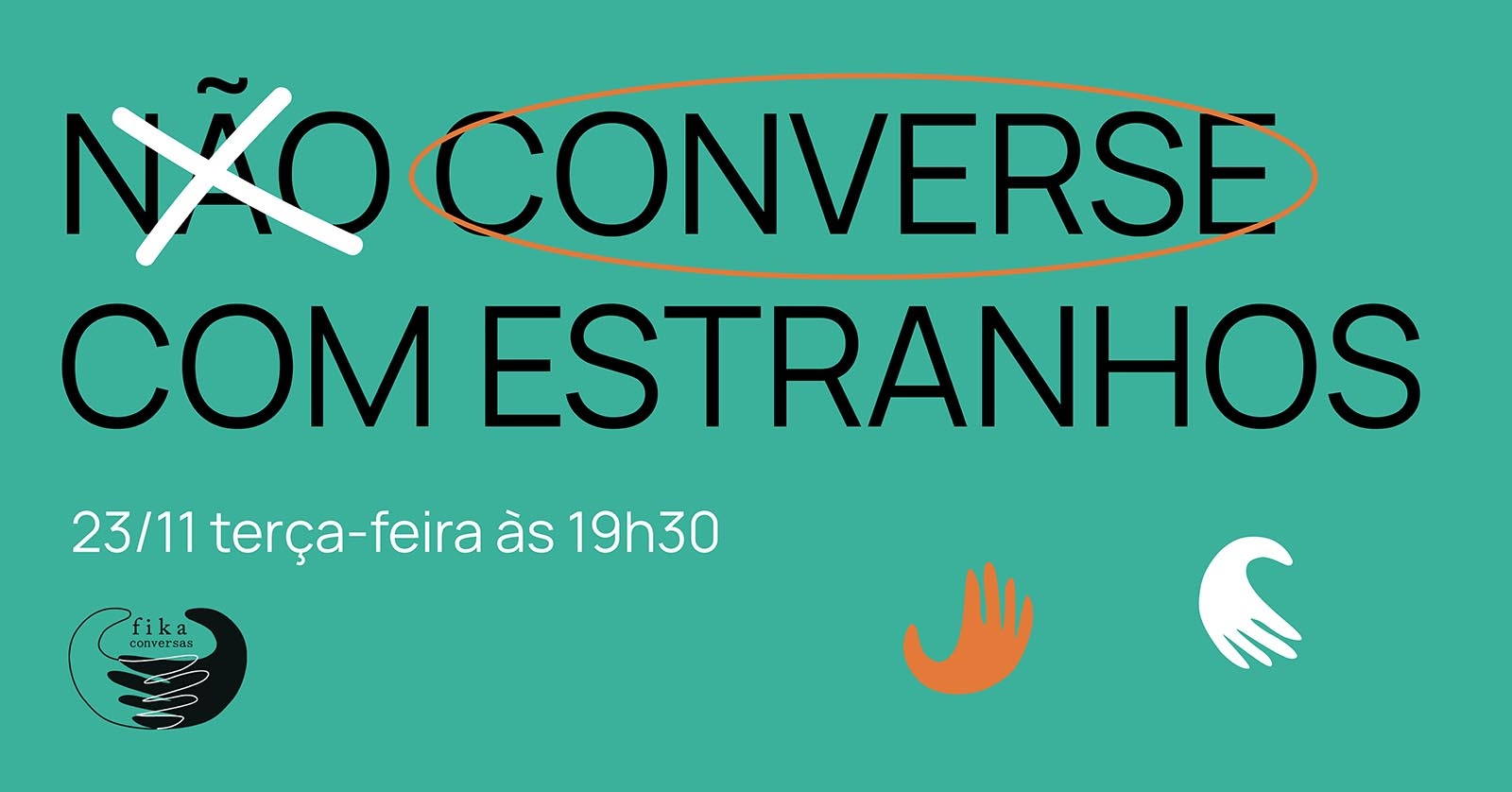 converse com estranhos