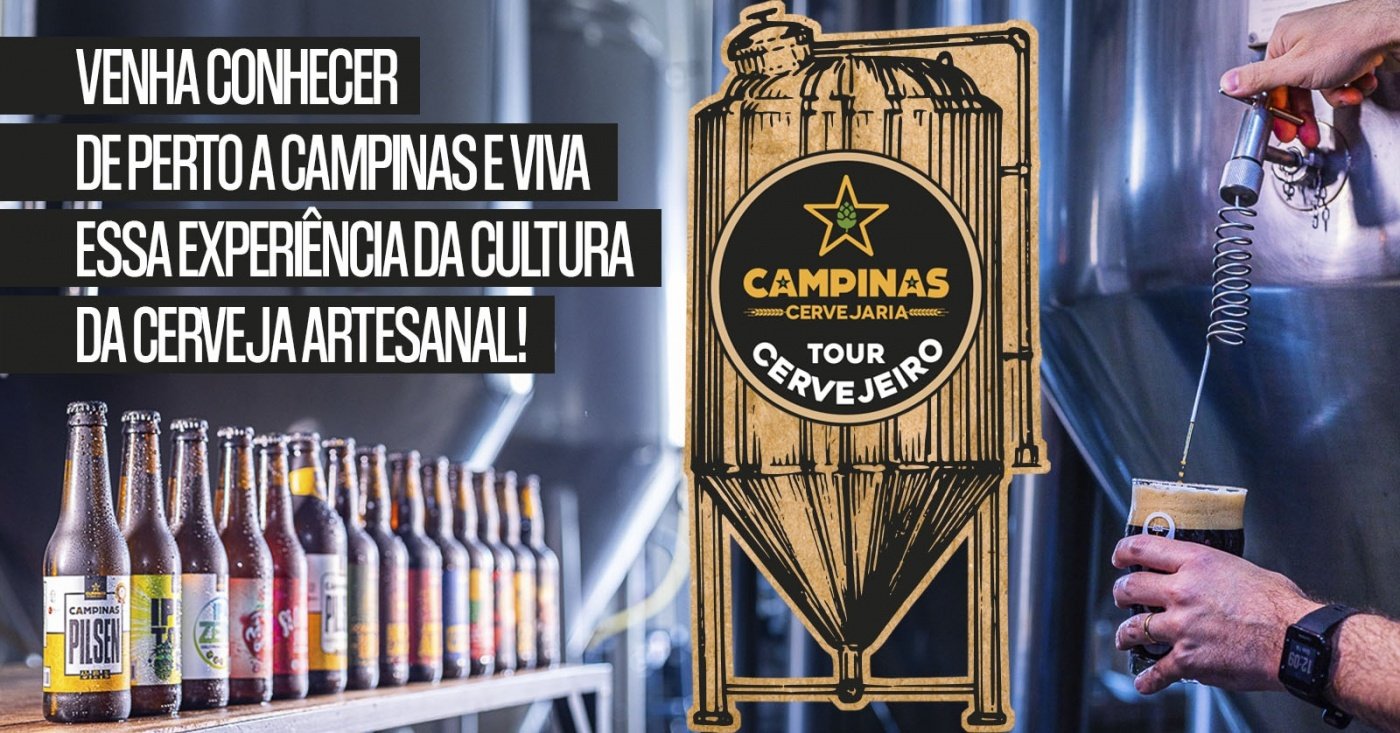 Tour Cervejeiro Cervejaria CAMPINAS