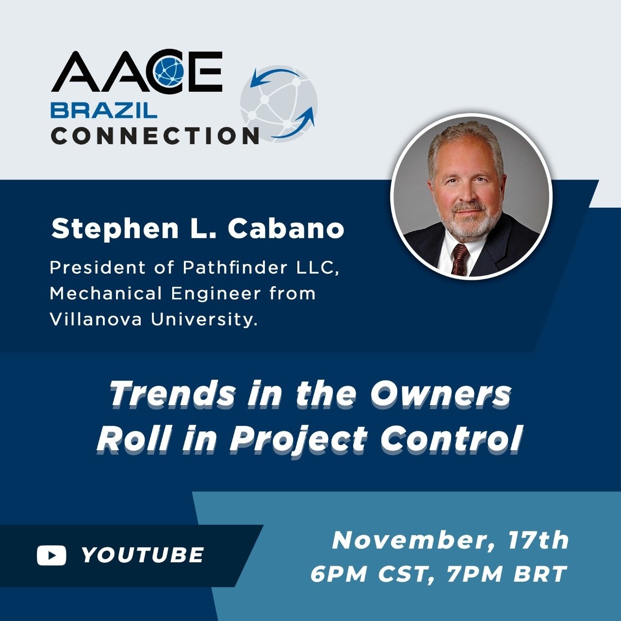 Robin Allen Project Controls Trends in the Owners Roll in Project Control - online - Sympla