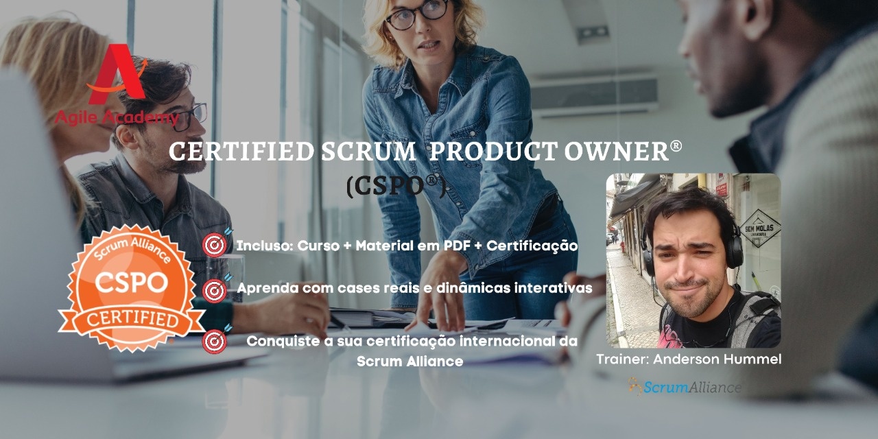 CSPO® Certified Scrum Product Owner Scrum Alliance