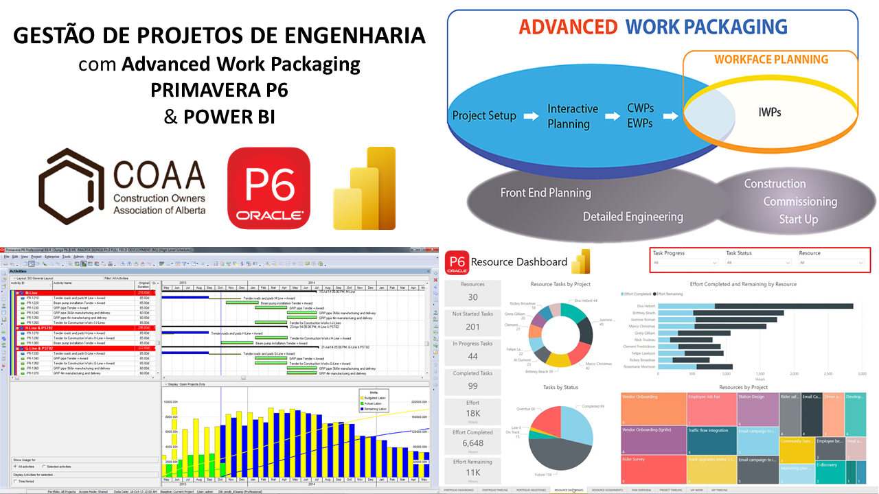 GESTÃO DE PROJETOS DE ENGENHARIA com AWP (Advanced Work Packaging ...