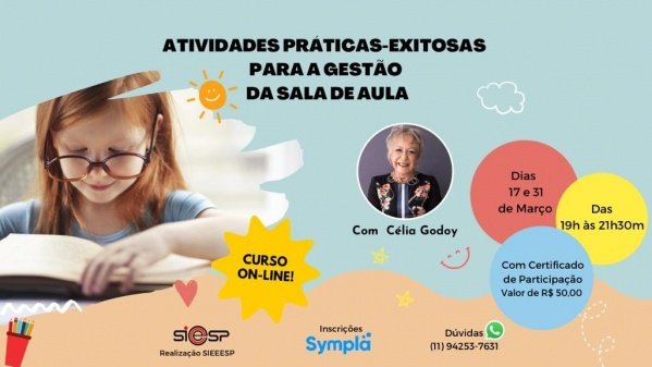 Curso on-line ATIVIDADES PRÁTICAS-EXITOSAS PARA A GESTÃO DA SALA DE ...