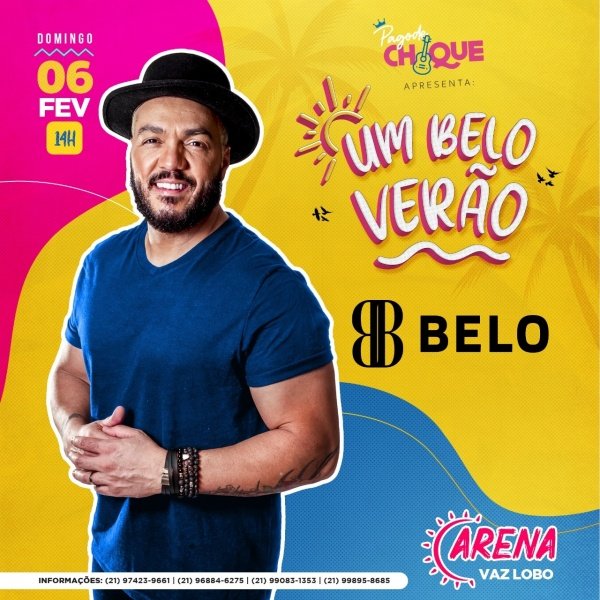 BELO Pagode Chique Um belo verão! em Rio de Janeiro Sympla