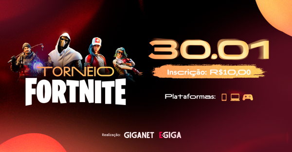 Torneio E Giga De Fortnite 01 Online Sympla