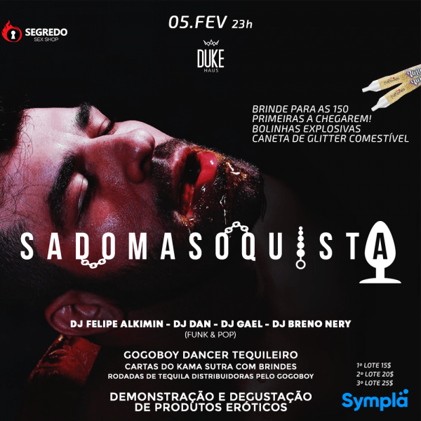 festa SADOMASOQUISTA em Montes Claros - Sympla
