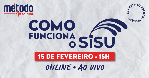 Como Funciona O SiSU M todo Medicina Online Sympla