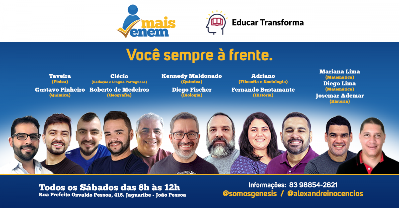 Curso Preparatório ENEM 2022 em João Pessoa - Sympla